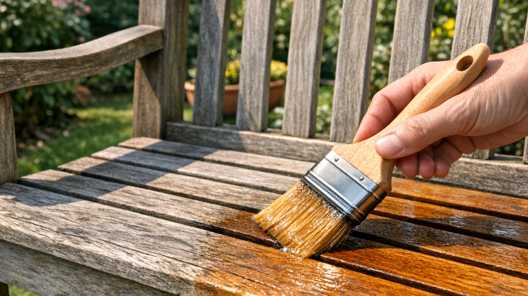 Panchina da esterno"