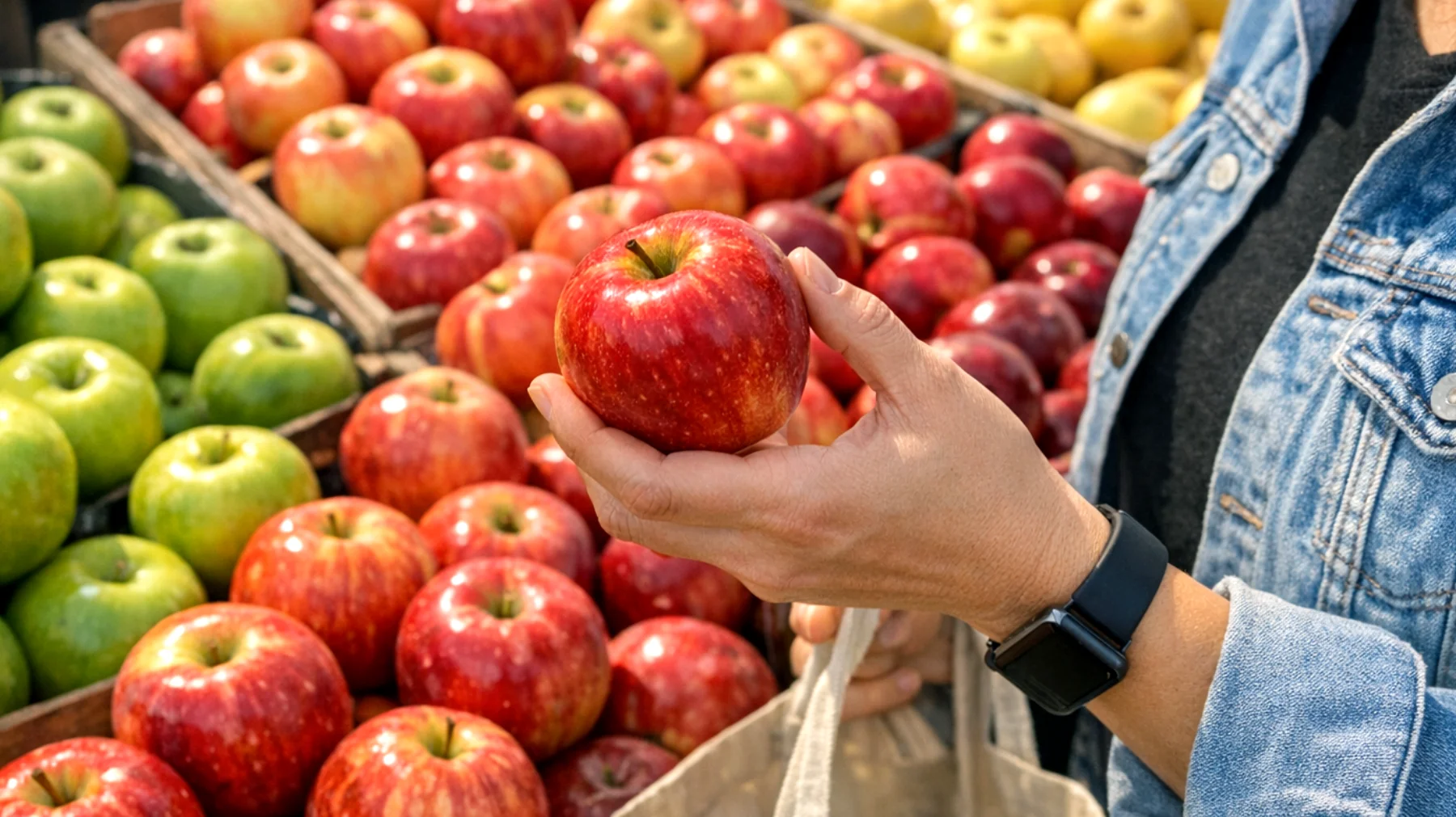 Come riconoscere le mele di qualità quando si fa la spesa: caratteristiche organolettiche, varietà migliori, segnali di freschezza e differenze tra mele da conservazione e mele da consumo immediato per evitare acquisti deludenti"